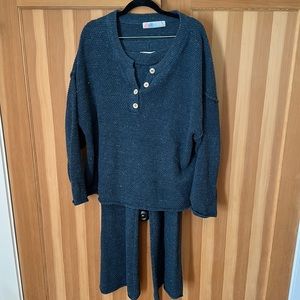 Free People Hailee sweater set
